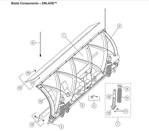 western snow plow parts diagram