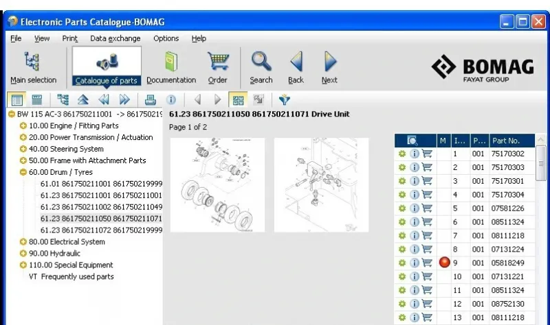 bomag bt65 parts diagram