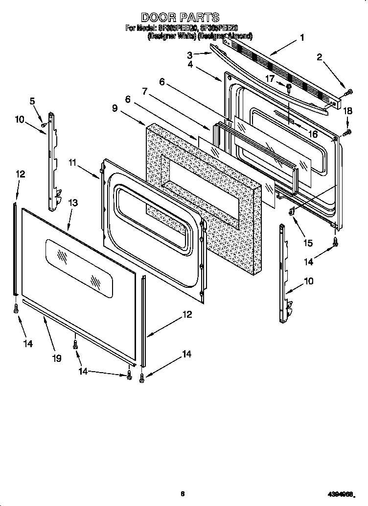 whirlpool gas stove parts diagram