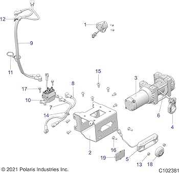 winch parts diagram