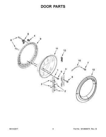 duet washer parts diagram