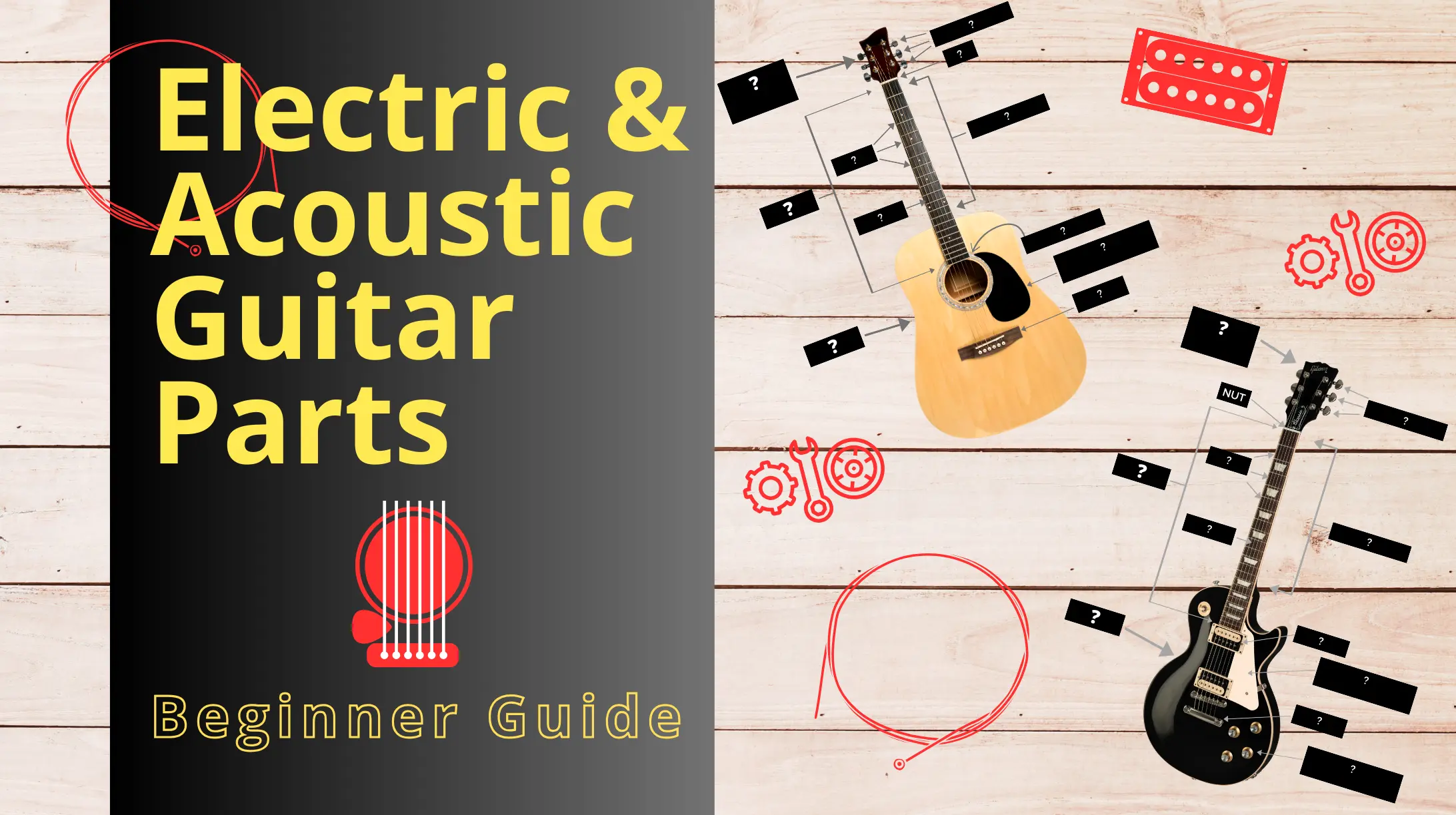 acoustic guitar parts diagram