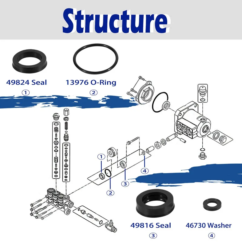 cat pressure washer pump parts diagram