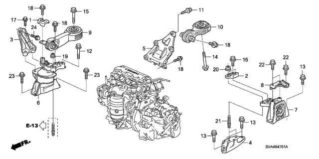 2008 honda civic parts diagram