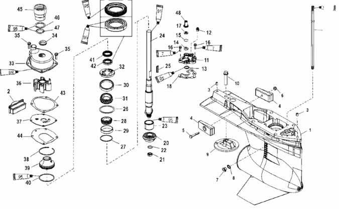 volvo penta outdrive parts diagram