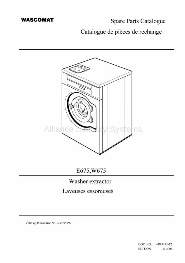 clothes washer parts diagram