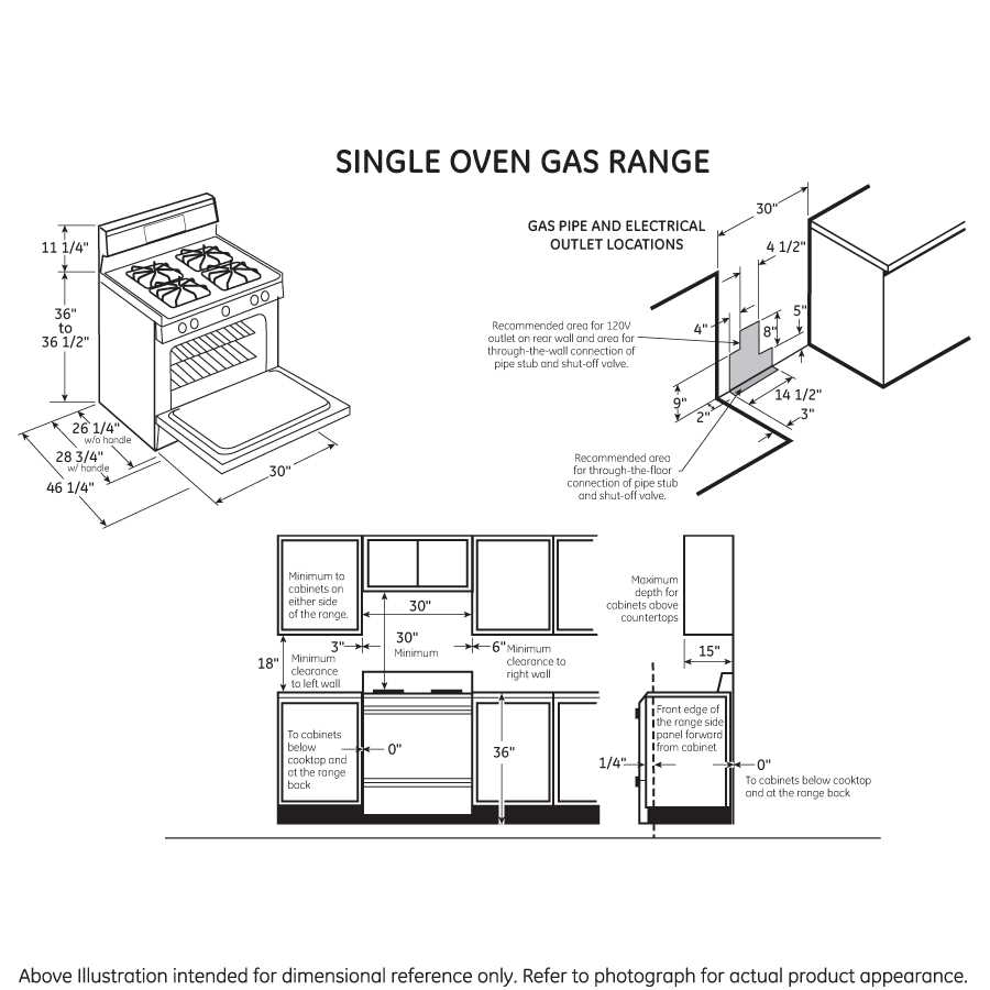 ge gas range parts diagram