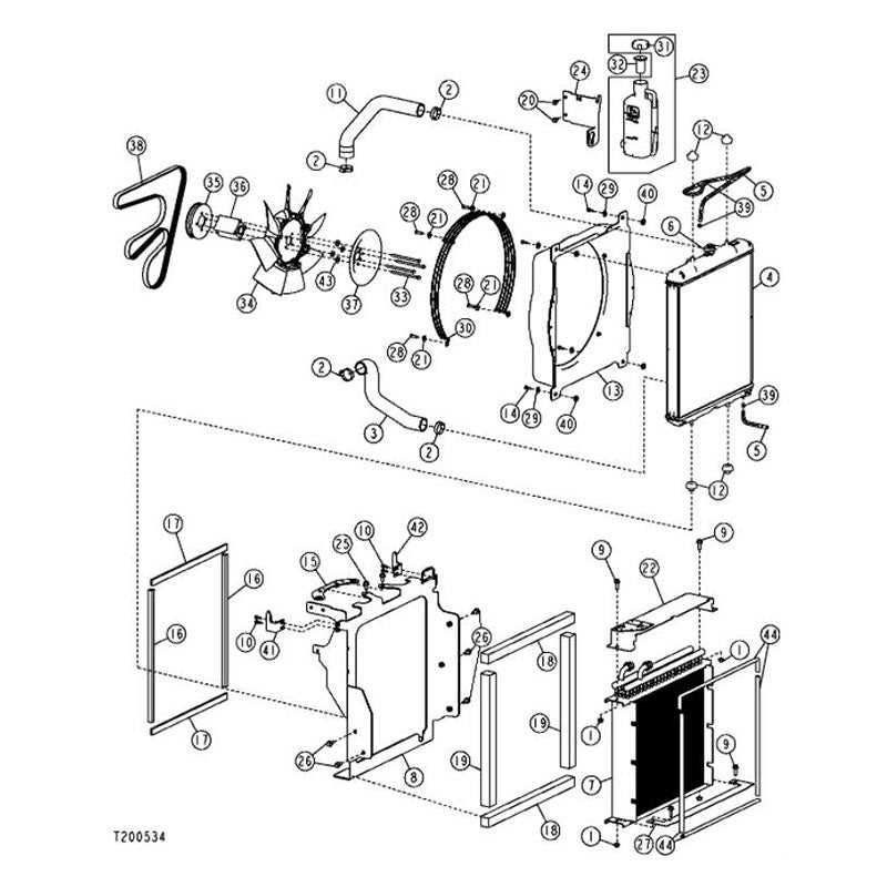 john deere 640 loader parts diagram