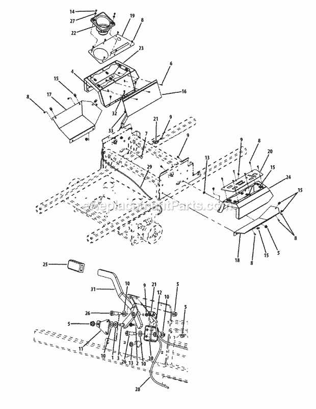 cub cadet tank m60 parts diagram