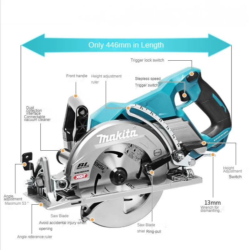 makita circular saw parts diagram