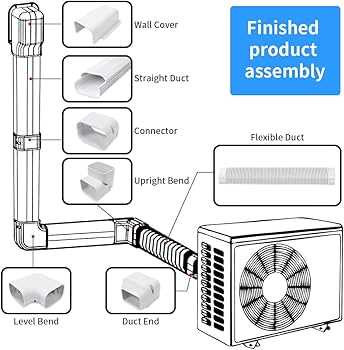 mini split parts diagram