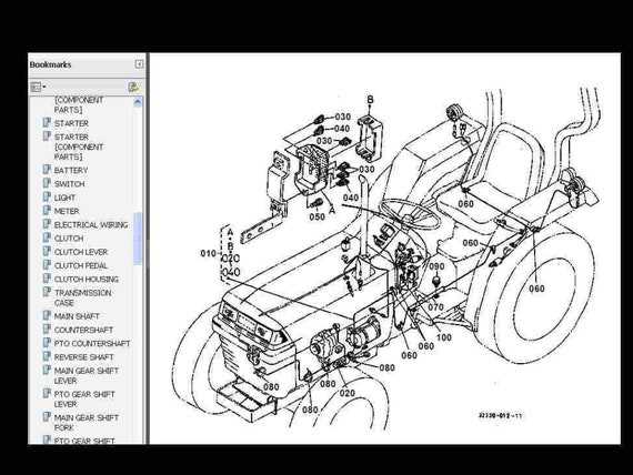 tractor diagram parts