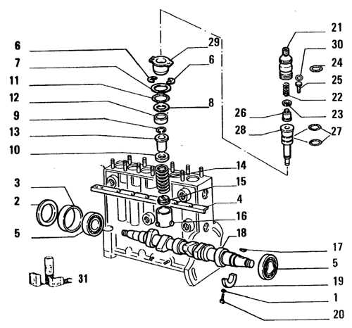 zexel injection pump parts diagram