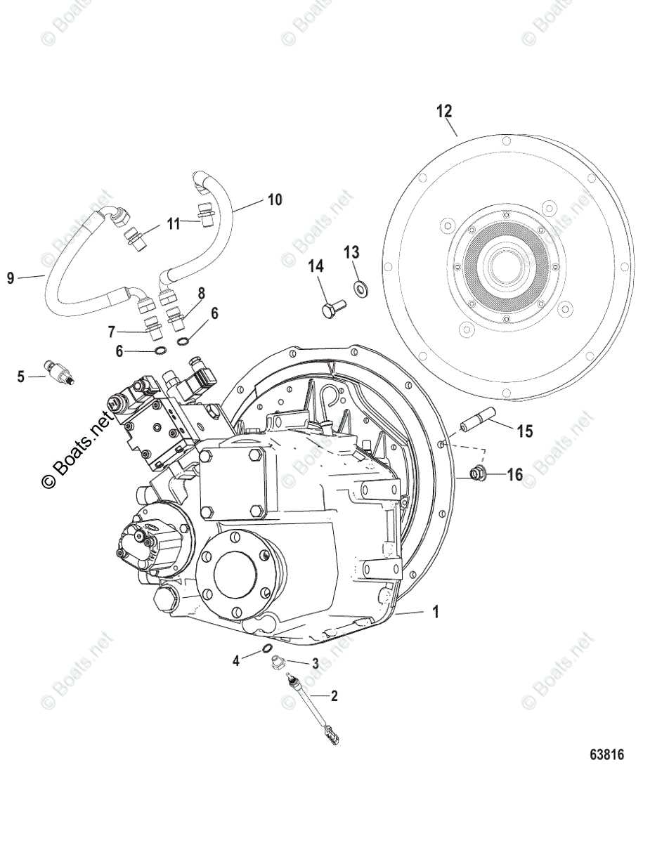 zf marine transmission parts diagram