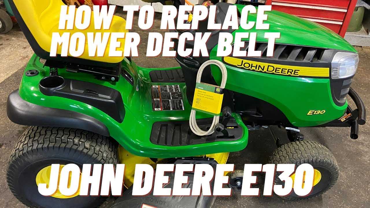 john deere d130 mower deck parts diagram