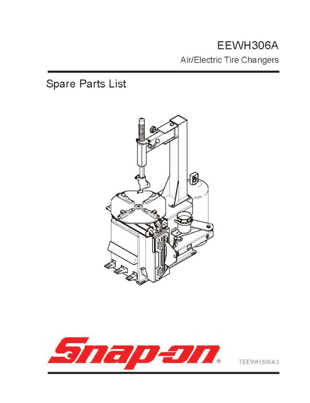 coats tire changer parts diagram